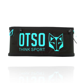 Cinturón de correr unisex - Black & Turquoise