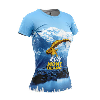 Camiseta manga corta mujer - Trail Run Montblanc