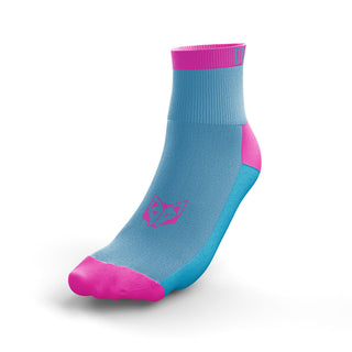 Calcetines Multisport Low Cut - Light Blue & Pink