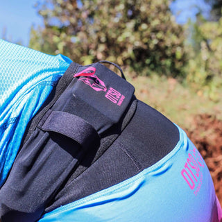 Cinturón de correr unisex - Black & Orange