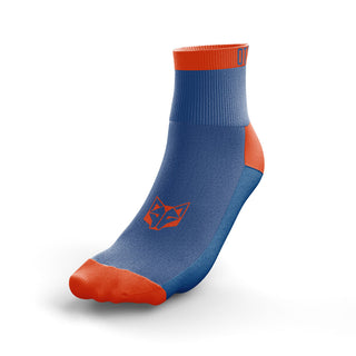 Calcetines Multisport Low Cut - Navy Blue & Fluo Orange