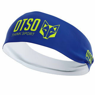 Cinta de cabeza - OTSO Sport Electric Blue / Fluo Yellow