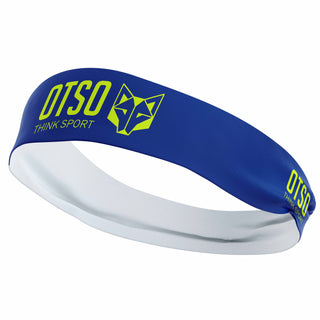 Cinta de cabeza - OTSO Sport Electric Blue / Fluo Yellow