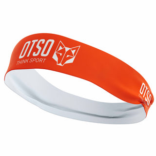 Cinta de cabeza - OTSO Sport Fluo Orange / White