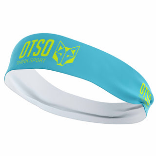 Cinta de cabeza - OTSO Sport Light Blue / Fluo Yellow