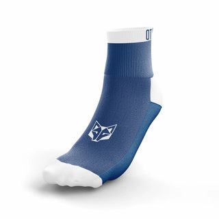 Calcetines Multisport Low Cut – Electric Blue & White