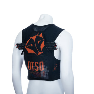 Trail running backpack - Black & Orange