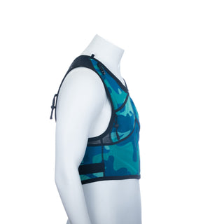 Trail running backpack - Camo Blue