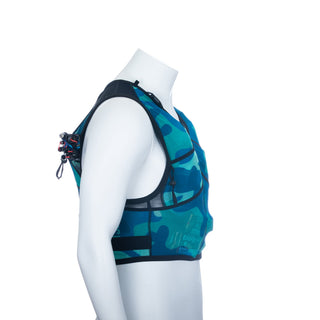 Trail running backpack - Camo Blue