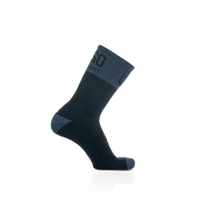 Calcetines de Lana Merina High Cut - Blue Storm