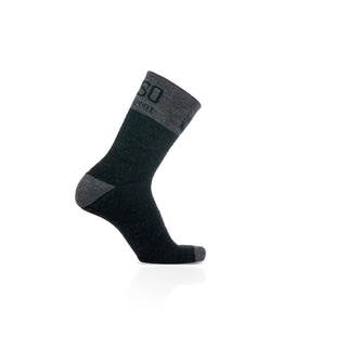 Calcetines de Lana Merina High Cut - Gray Rock