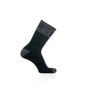 Calcetines de Lana Merina High Cut - Gray Rock
