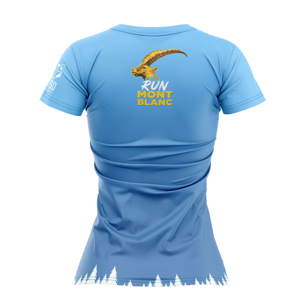 Camiseta manga corta mujer - Trail Run Montblanc