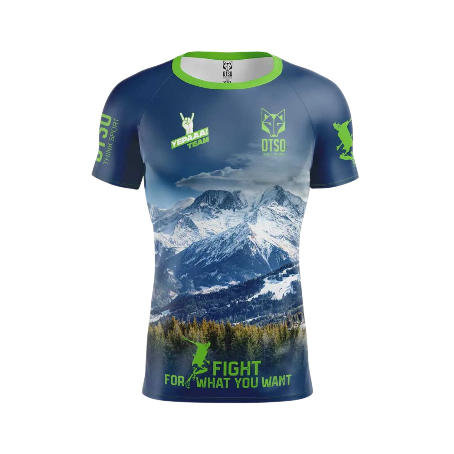Camiseta manga corta hombre - Yepaaa! Team Montblanc