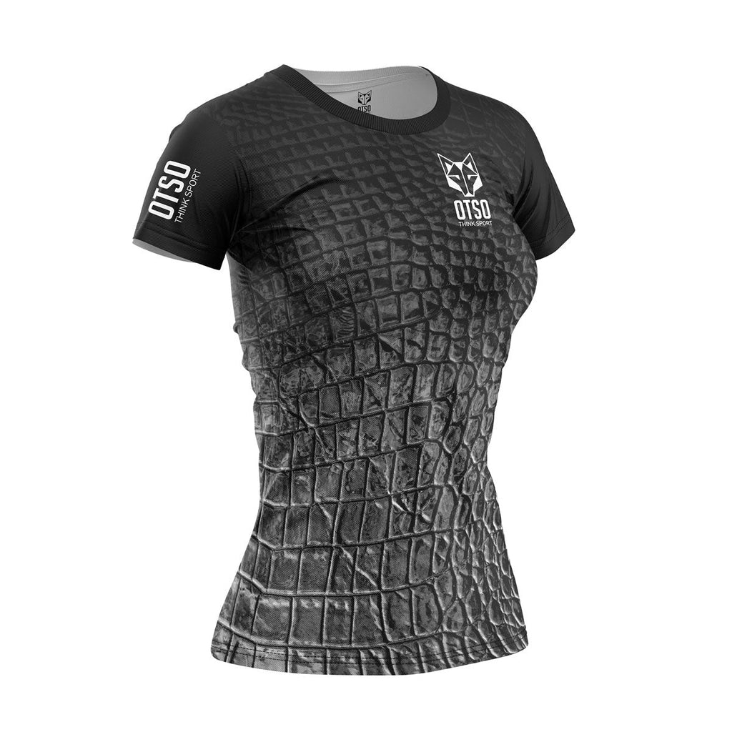 Camiseta manga corta mujer - Black Snake