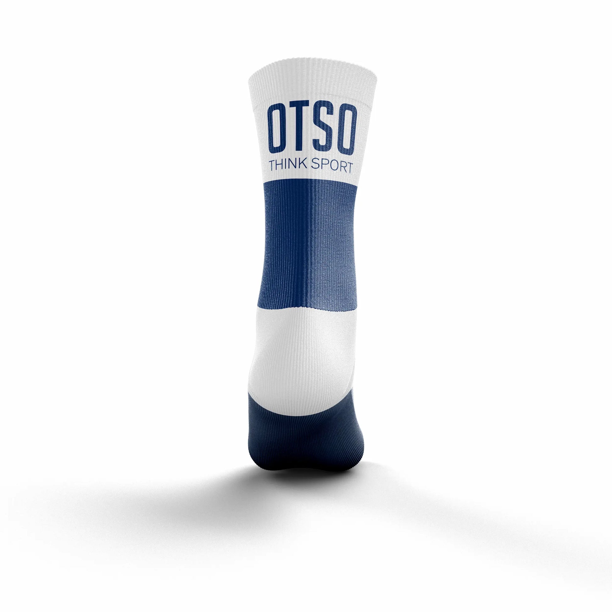 Calcetines Multisport Medium Cut - Electric Blue & White
