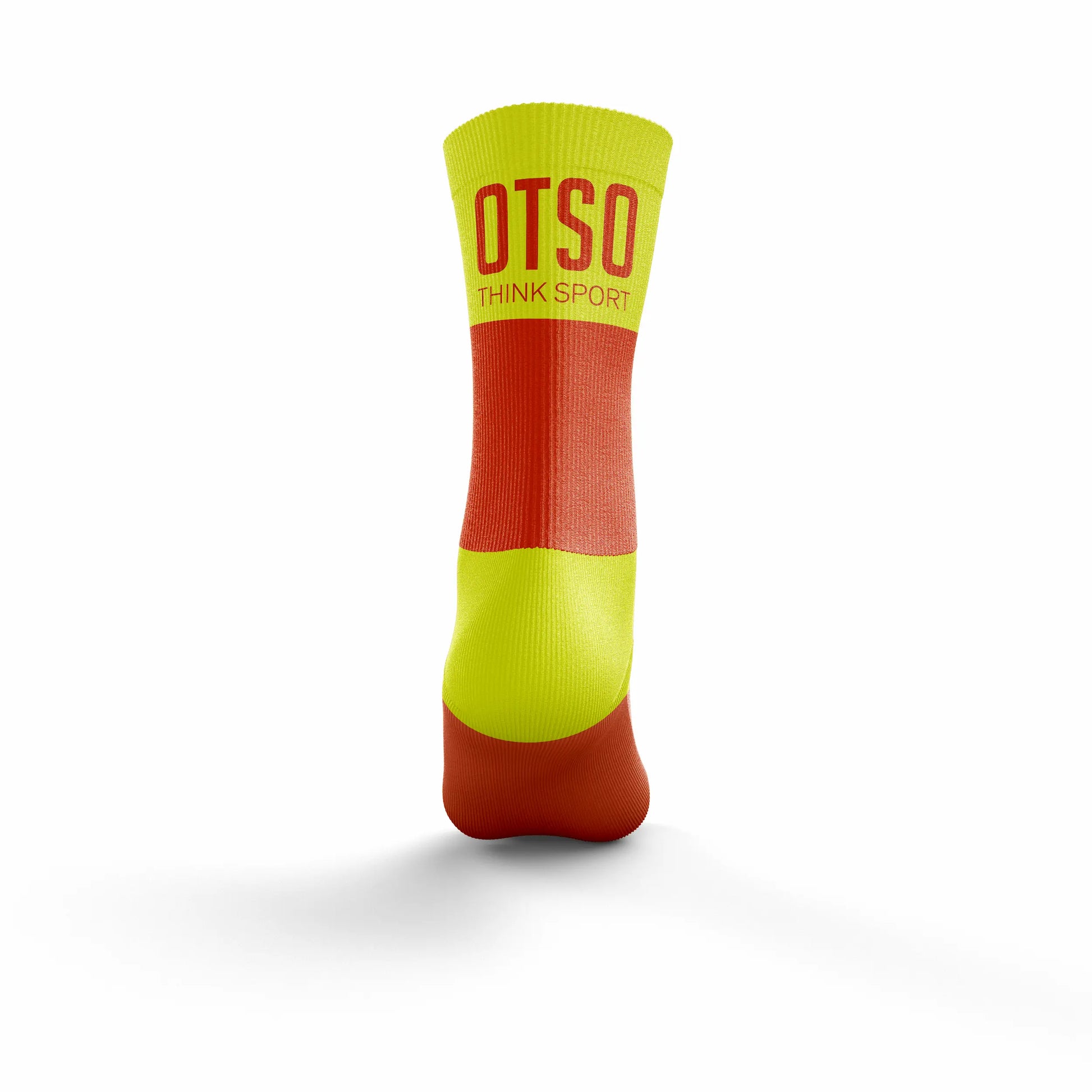Calcetines Multisport Medium Cut - Fluo Orange & Fluo Yellow