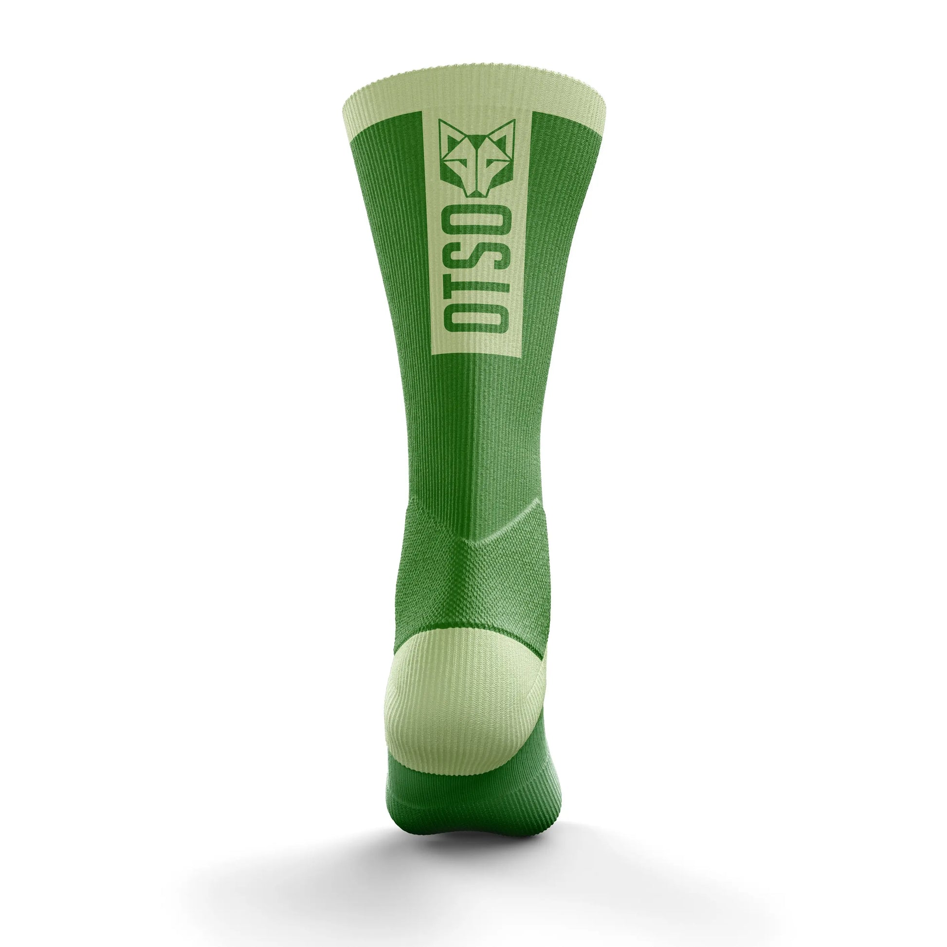 Calcetines de Ciclismo High Cut – Apple Green & Lime Green