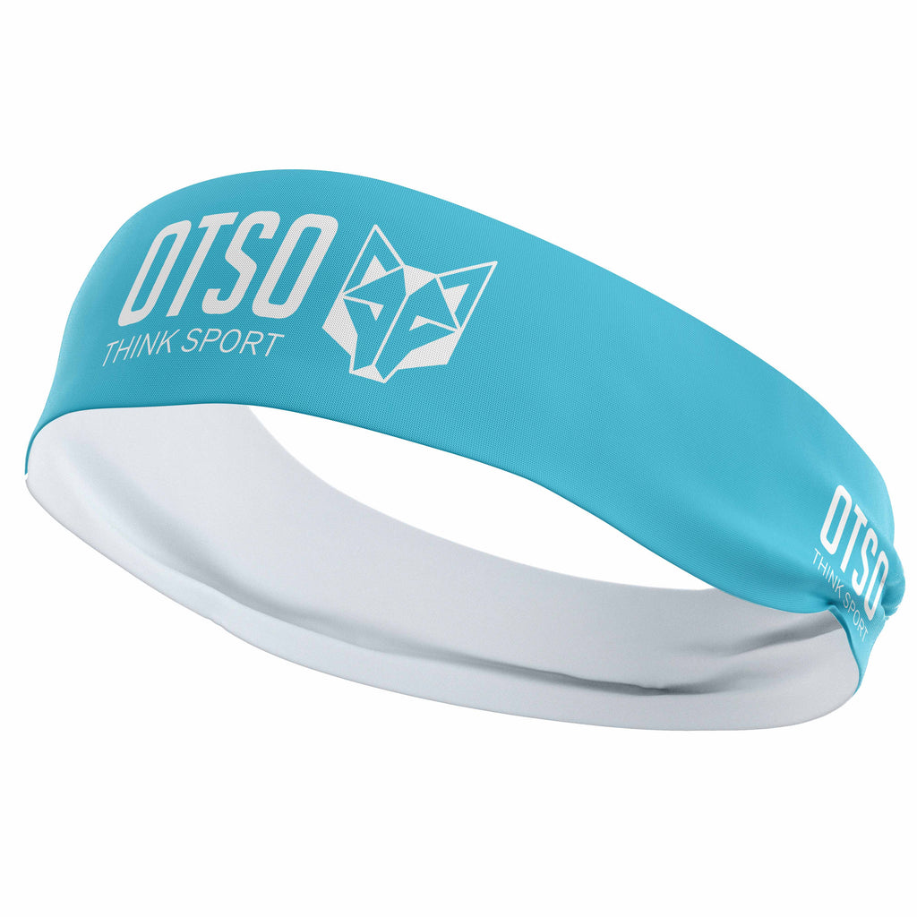 Cinta de cabeza - OTSO Sport Light Blue / White