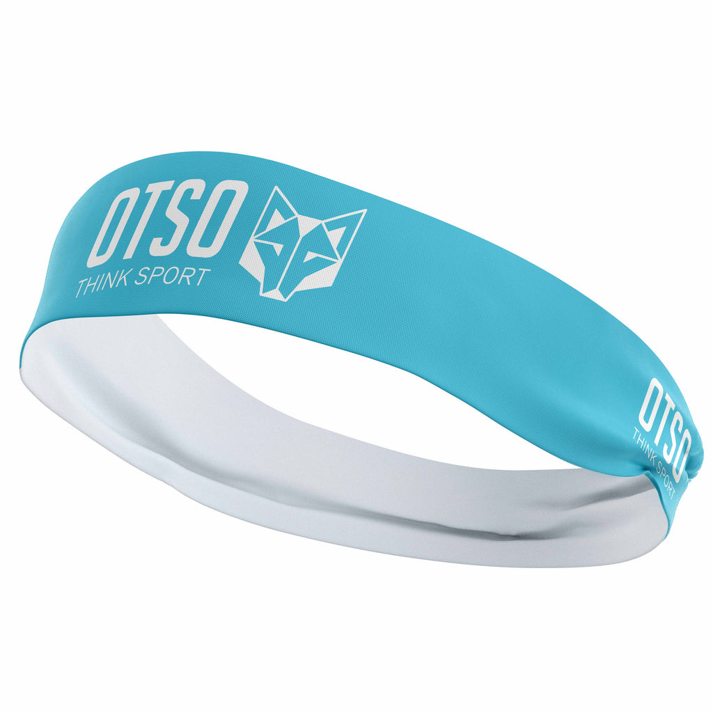 Cinta de cabeza - OTSO Sport Light Blue / White