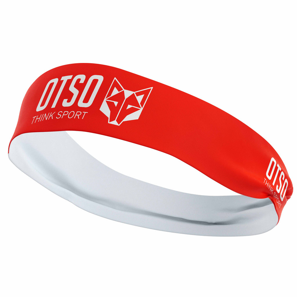 Cinta de cabeza - OTSO Sport Red / White