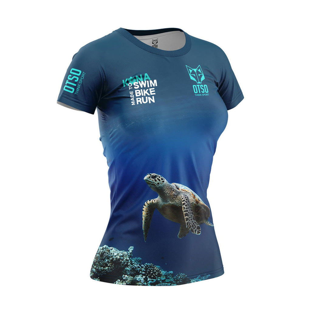 Camiseta manga corta mujer - Kona Turtles (Outlet)