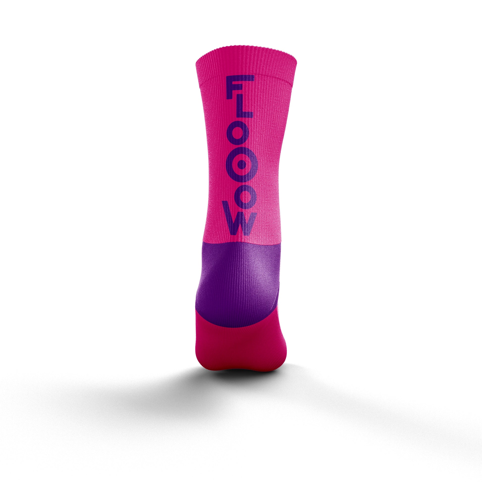 Calcetines Multisport Medium Cut - Flooow fluo pink & violet