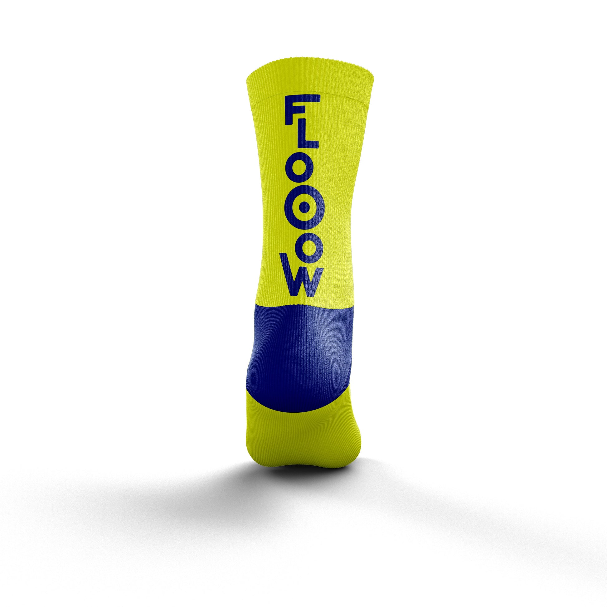 Calcetines Multisport Medium Cut - Flooow fluo yellow & electric blue