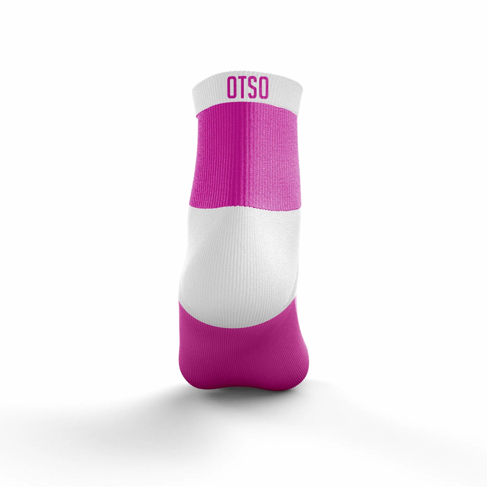 Calcetines Multisport Low Cut – Fluo Pink & White