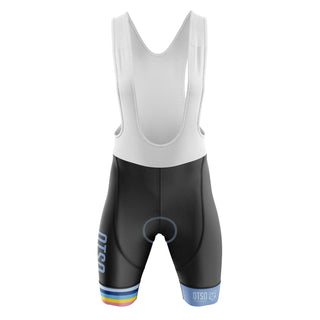 Culotte de ciclismo hombre - Stripes Steel Blue