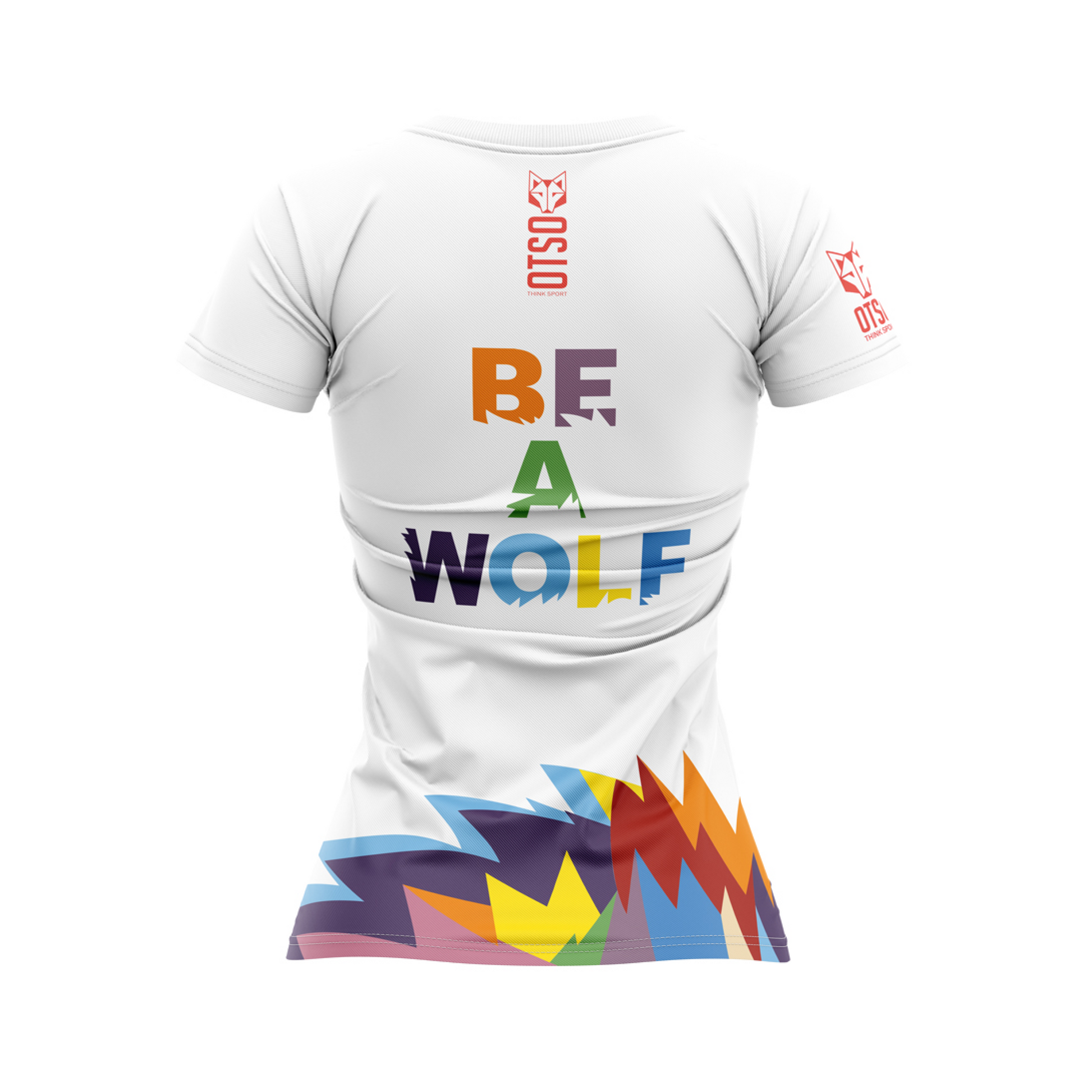 Camiseta manga corta mujer - Be A Wolf