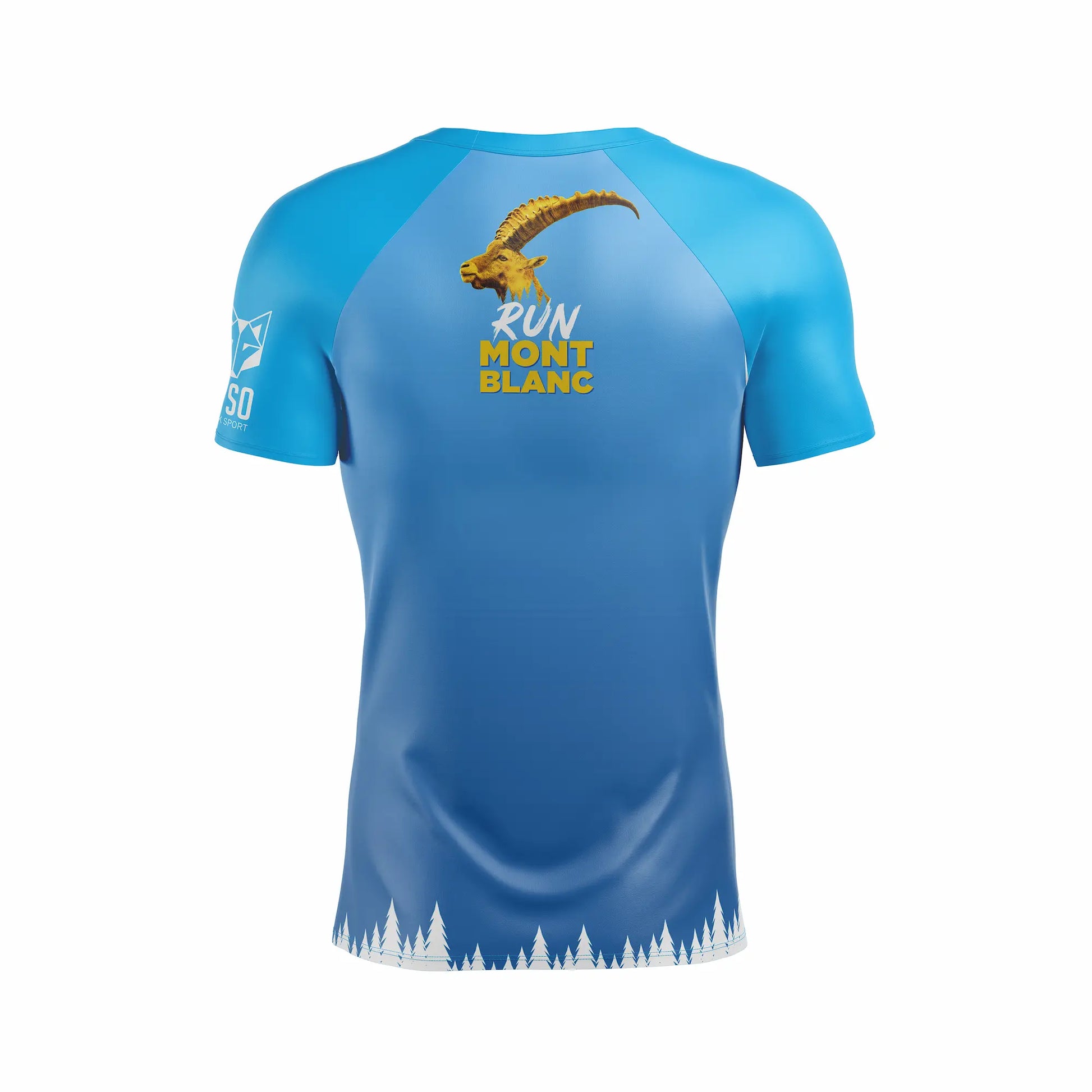 Camiseta manga corta hombre - Trail Run Montblanc