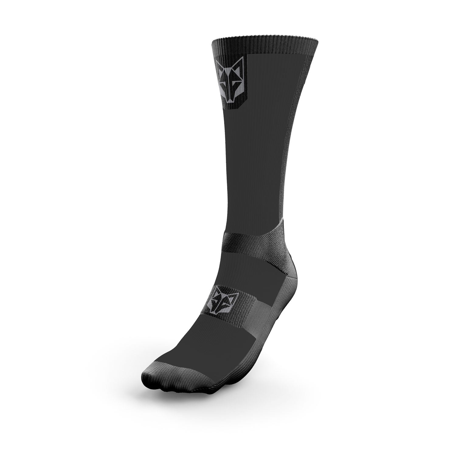 Calcetines UltraLight - Black & Silver Grey