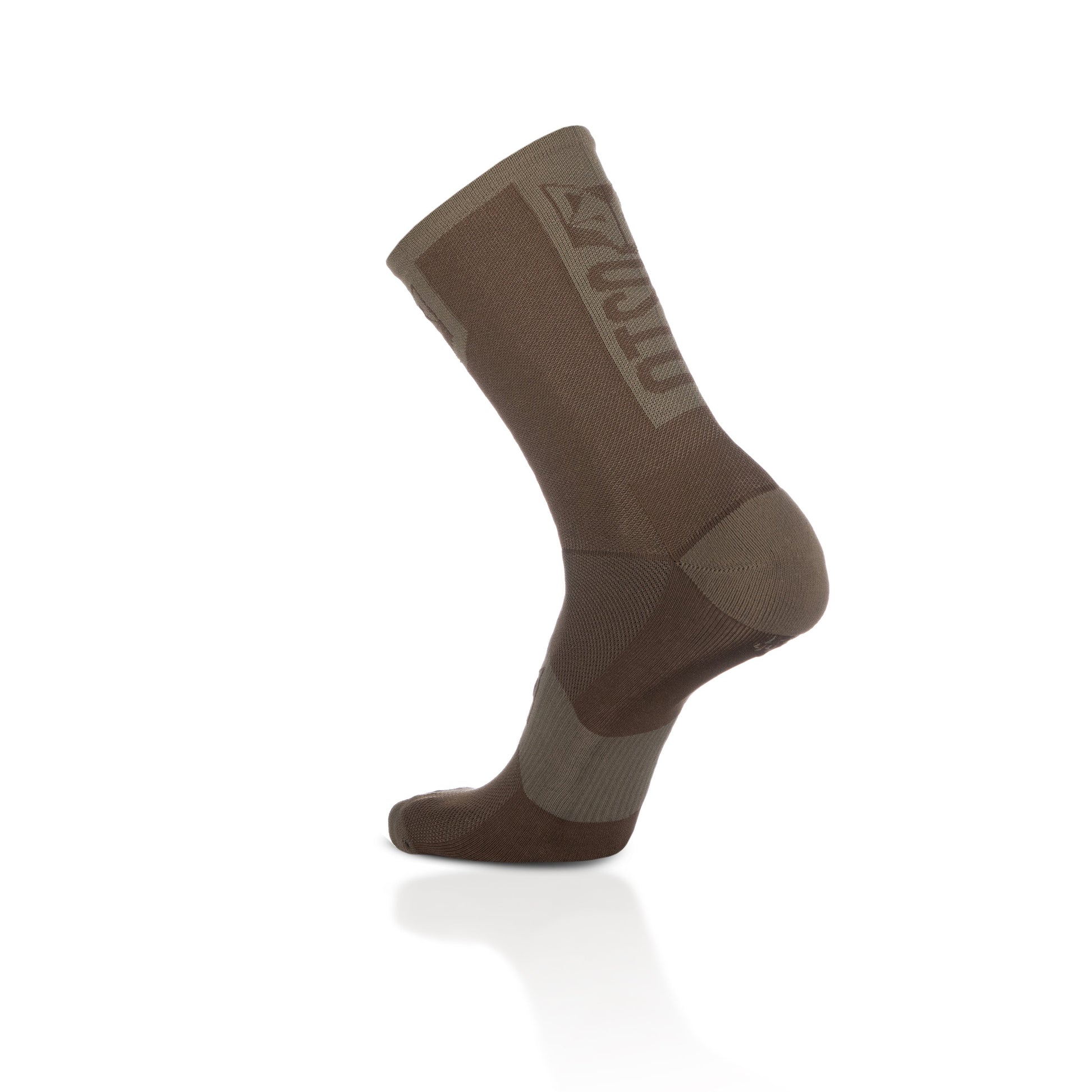Calcetines de Ciclismo High Cut - Coffee & Gold