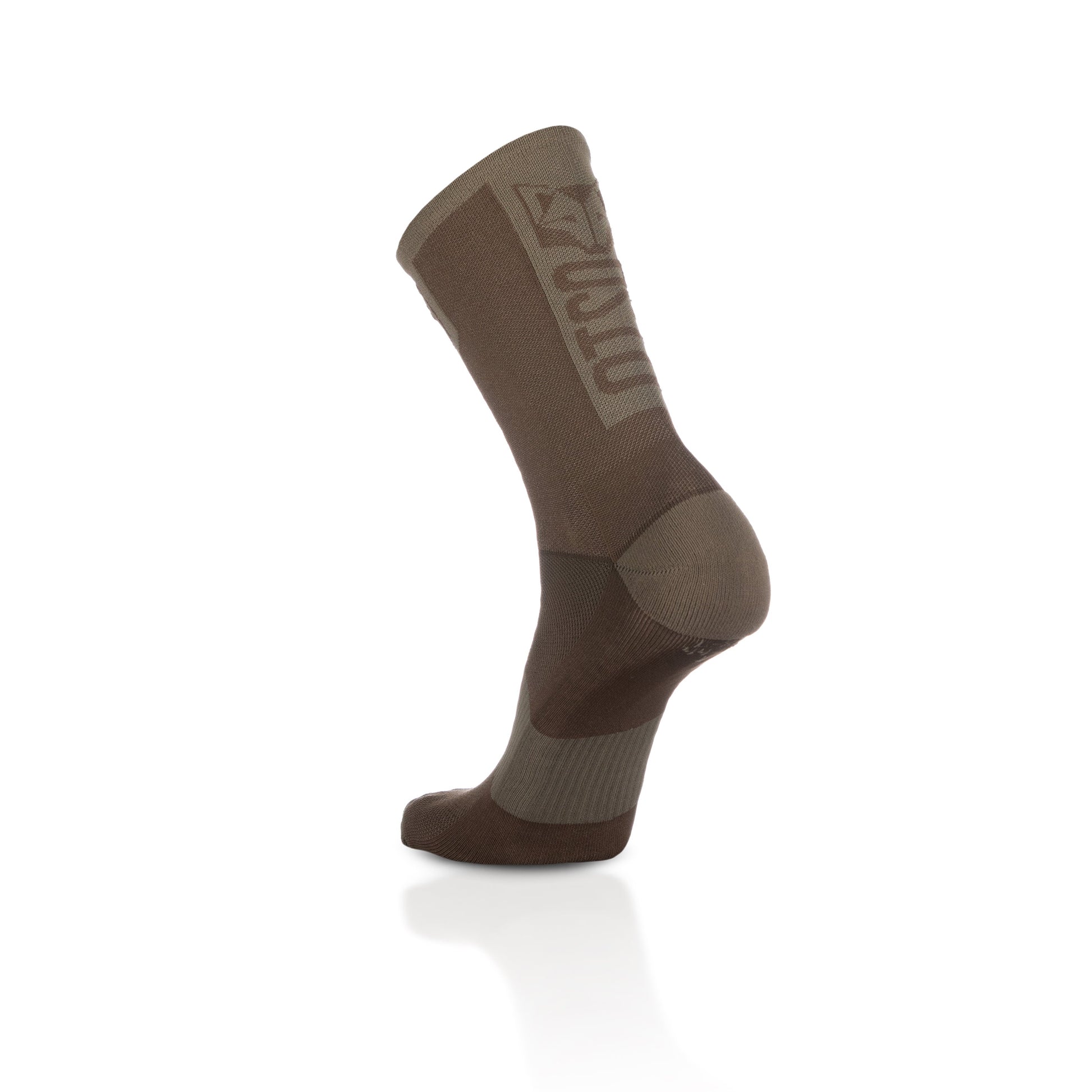 Calcetines de Ciclismo High Cut - Coffee & Gold