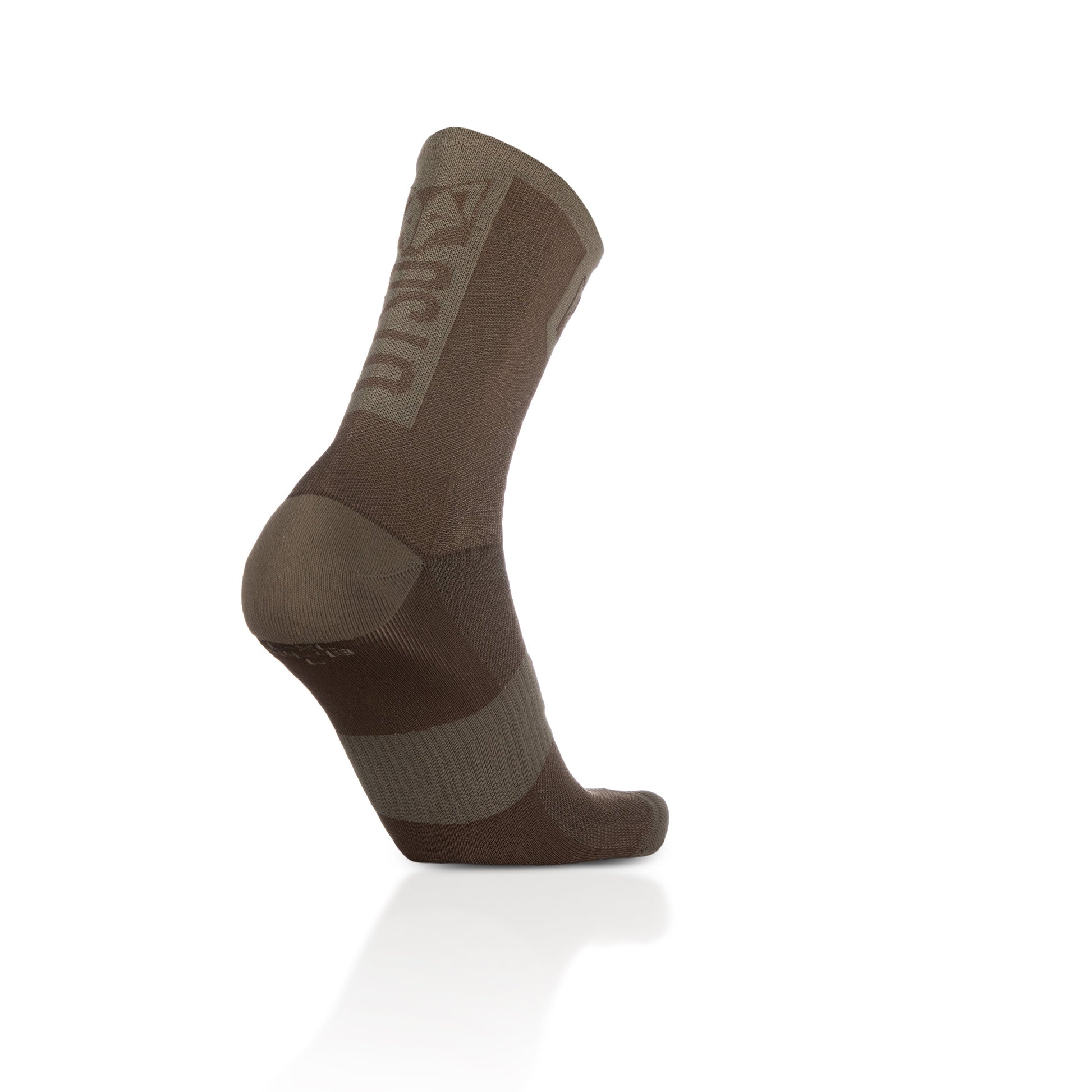 Calcetines de Ciclismo High Cut - Coffee & Gold