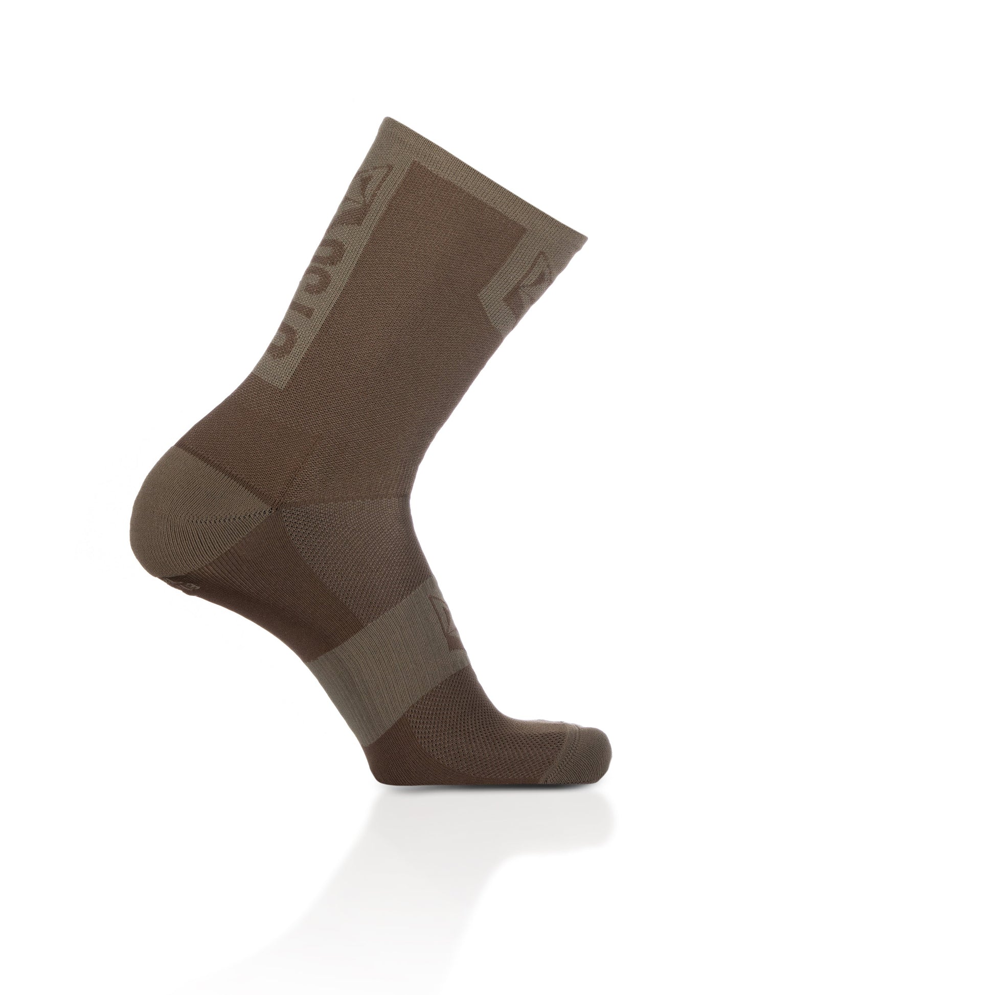 Calcetines de Ciclismo High Cut - Coffee & Gold