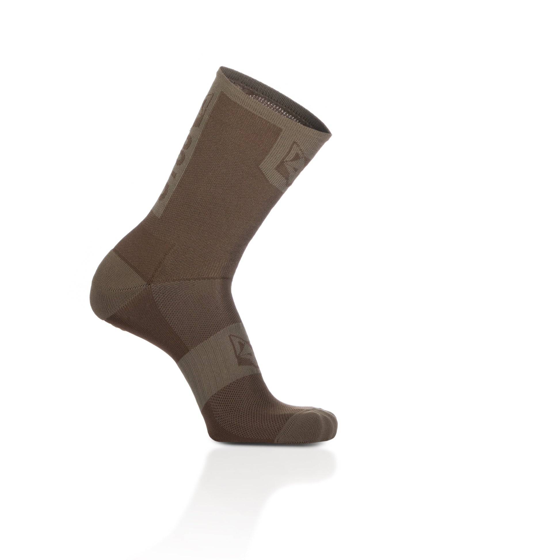 Calcetines de Ciclismo High Cut - Coffee & Gold