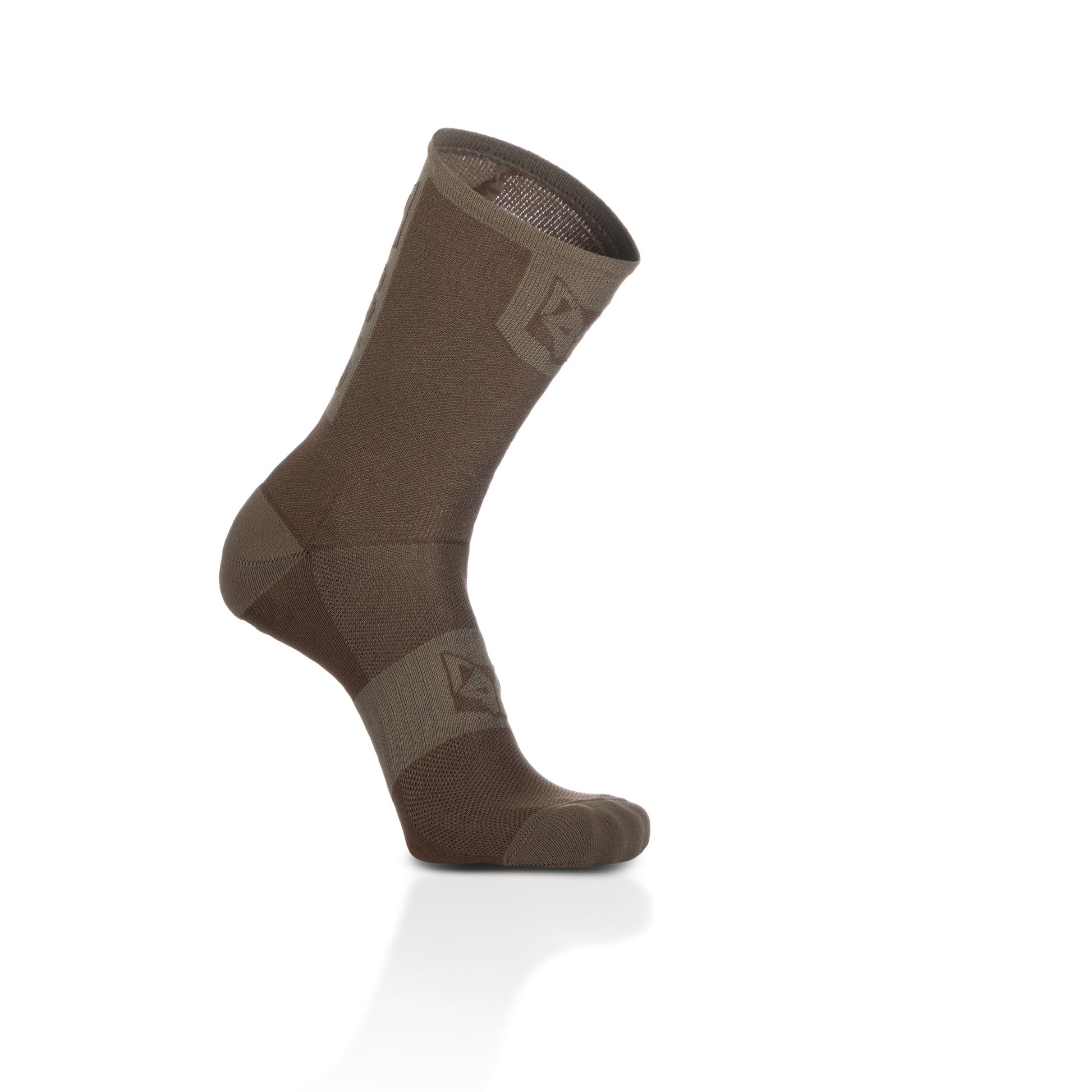 Calcetines de Ciclismo High Cut - Coffee & Gold