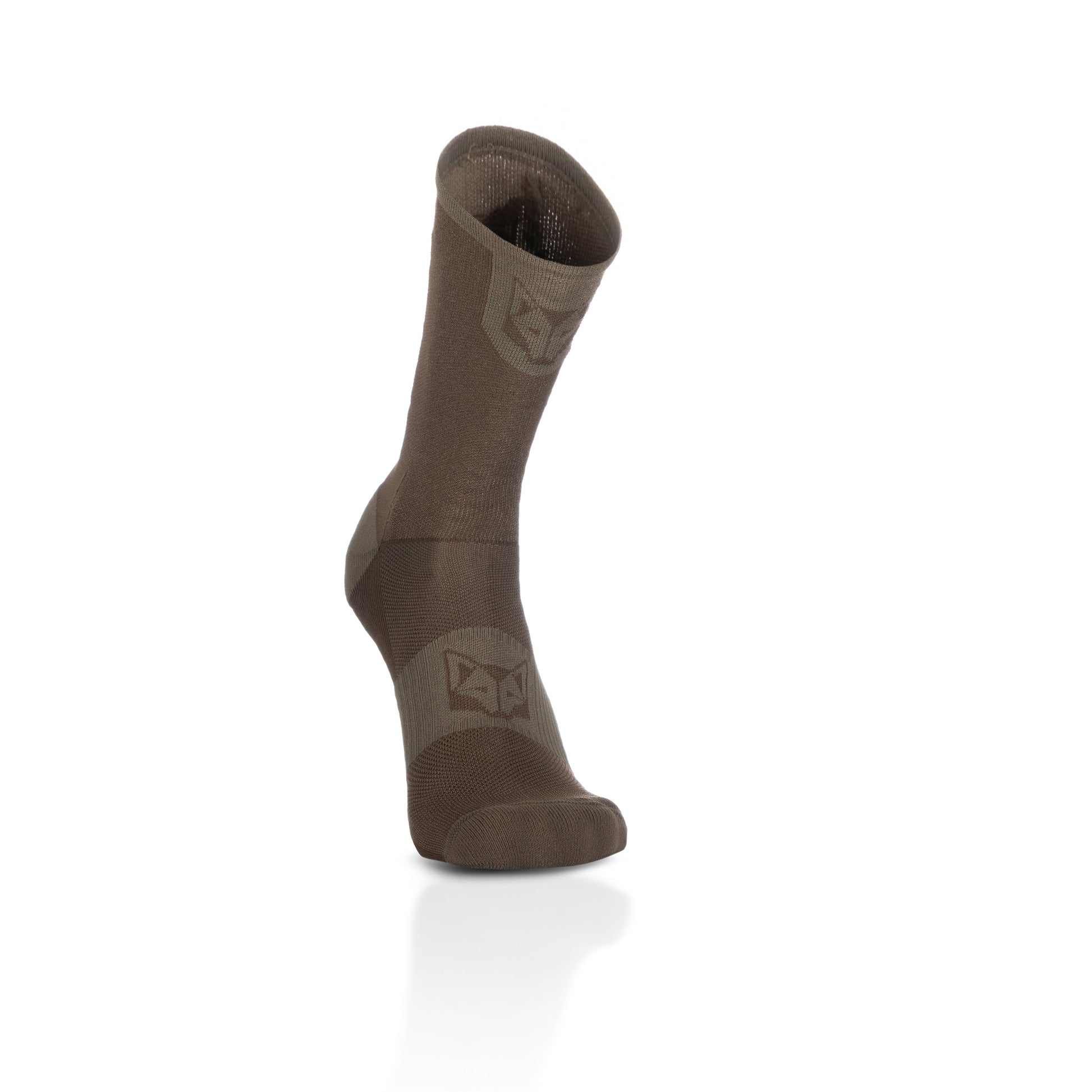 Calcetines de Ciclismo High Cut - Coffee & Gold