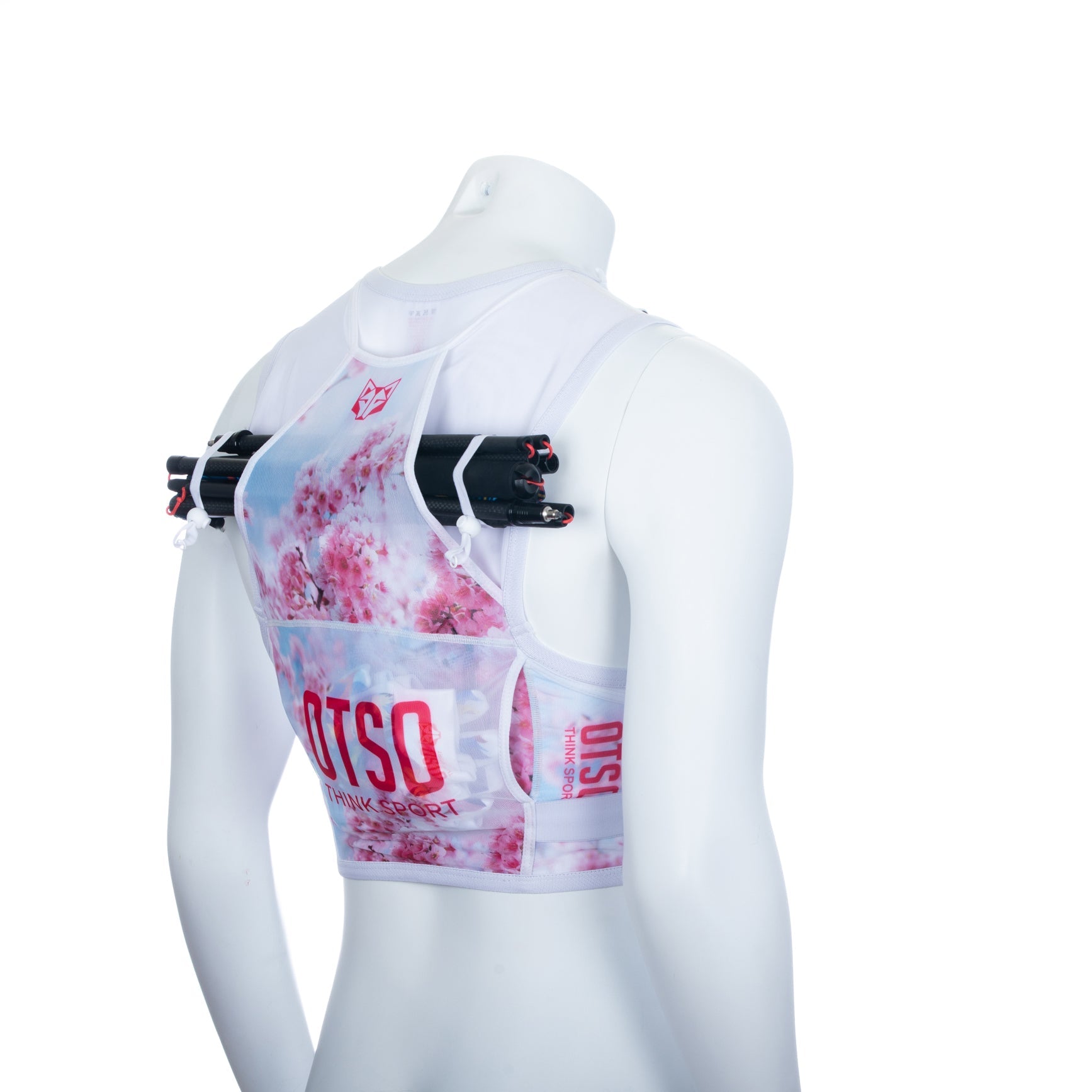 Trail running backpack - Almond Blossom