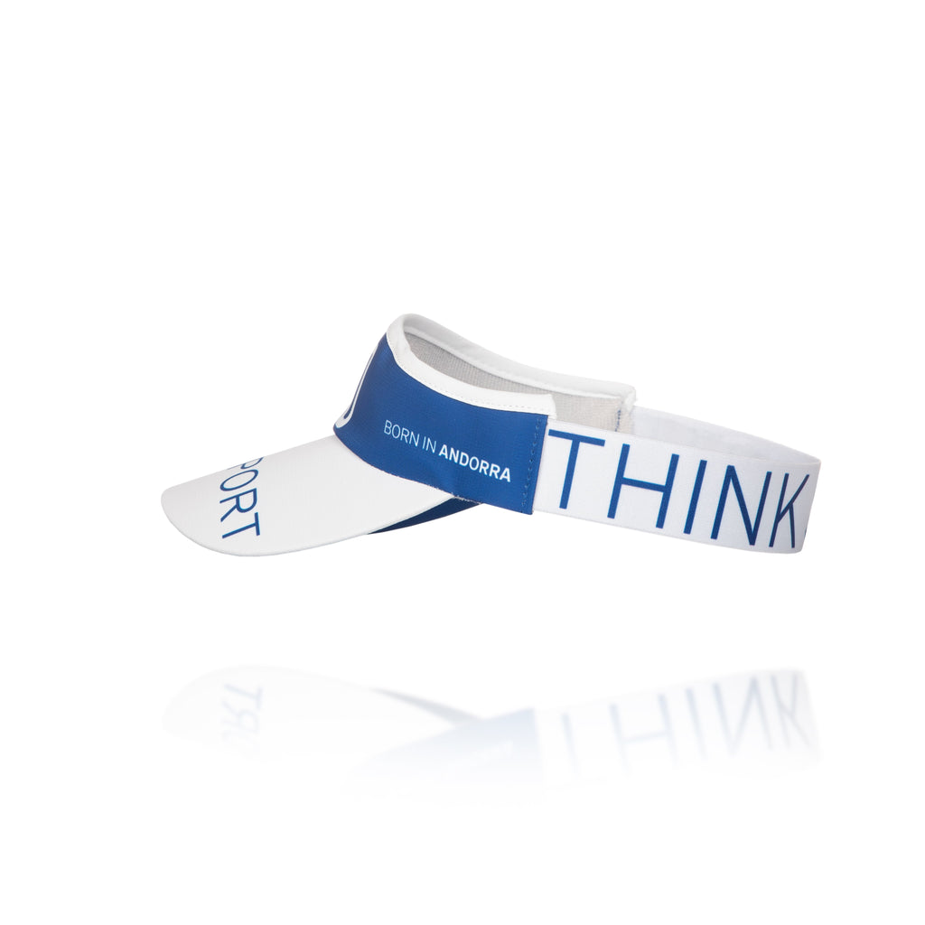 Visera - Electric Blue & White