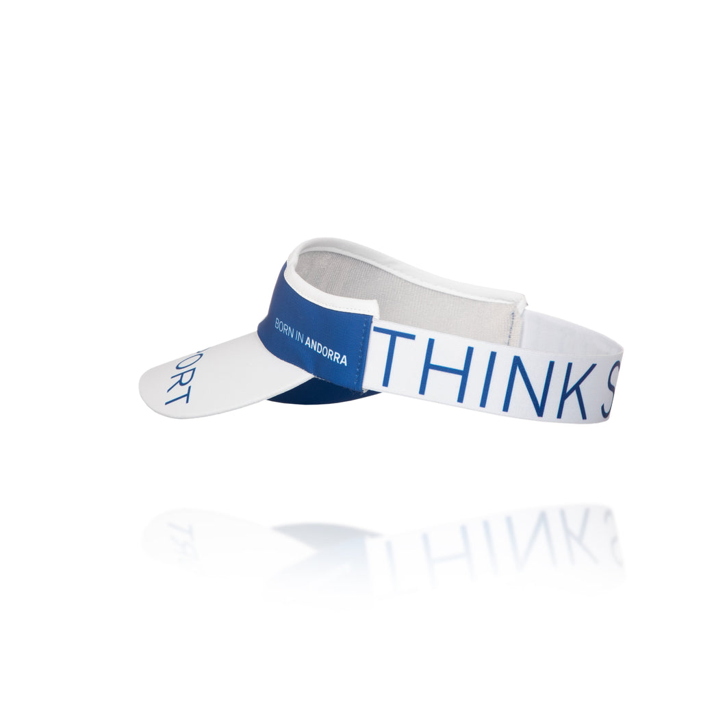 Visera - Electric Blue & White