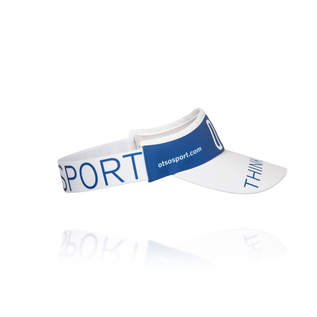 Visera - Electric Blue & White