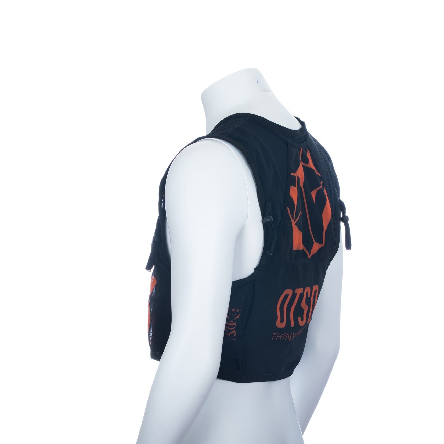Trail running backpack - Black & Orange