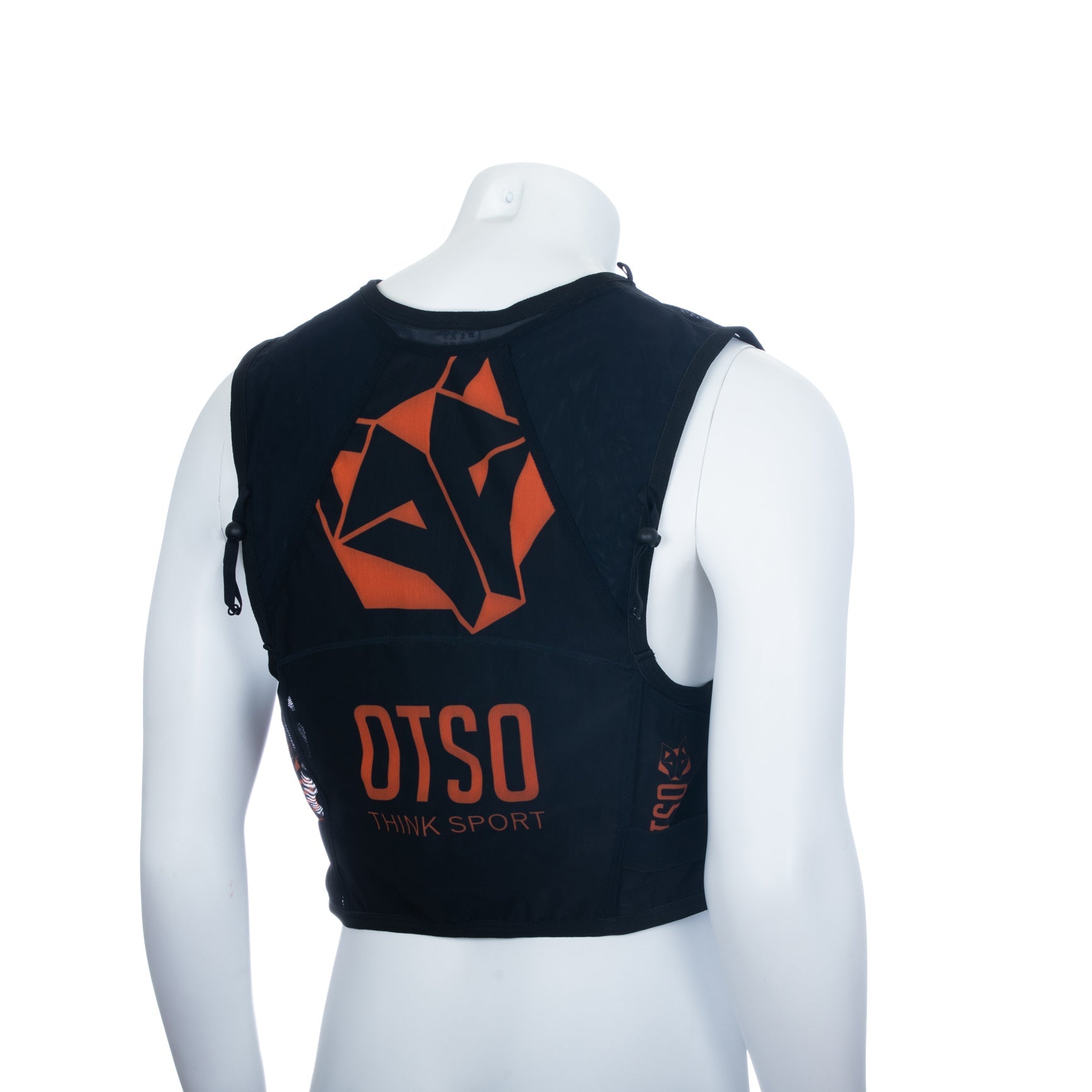 Trail running backpack - Black & Orange