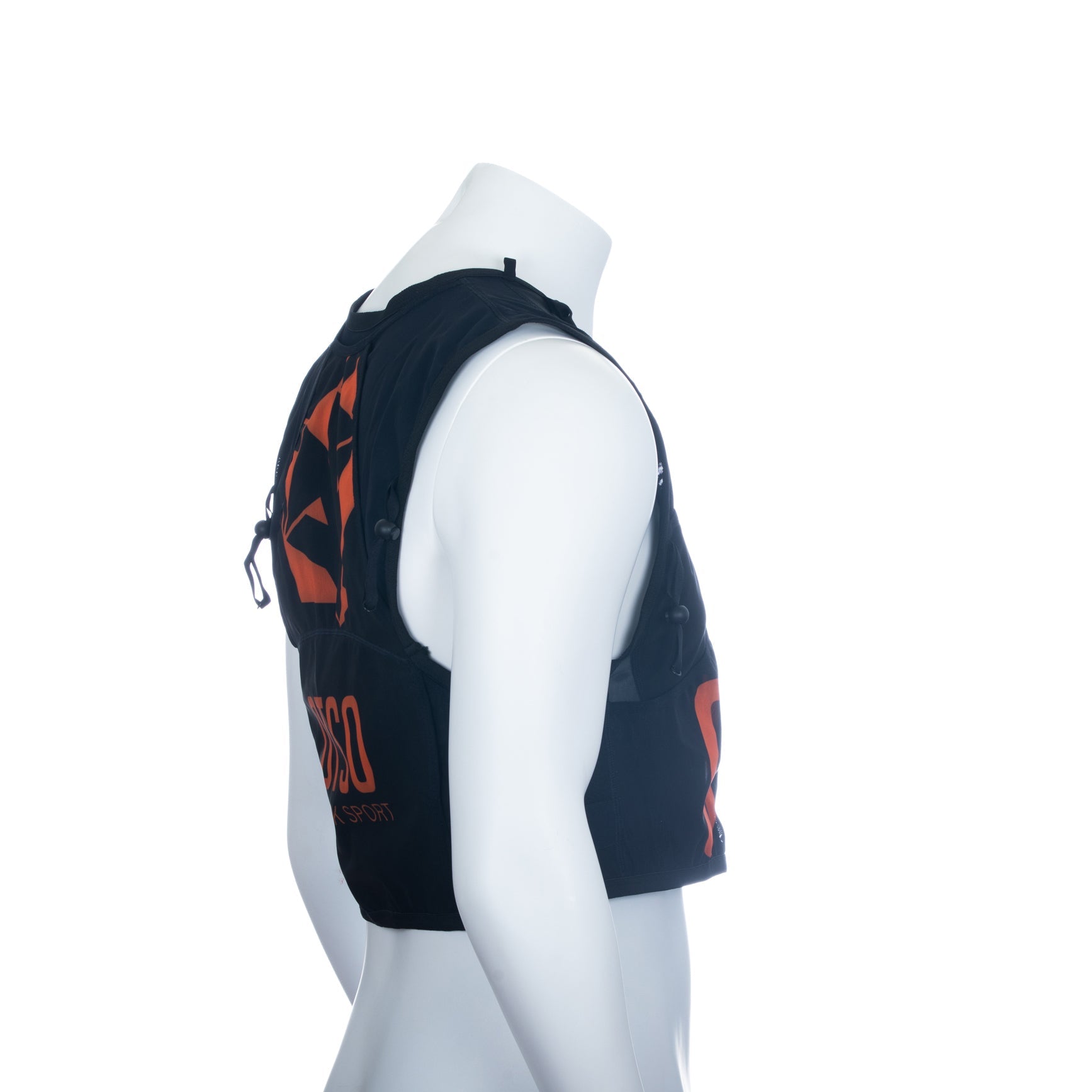 Trail running backpack - Black & Orange