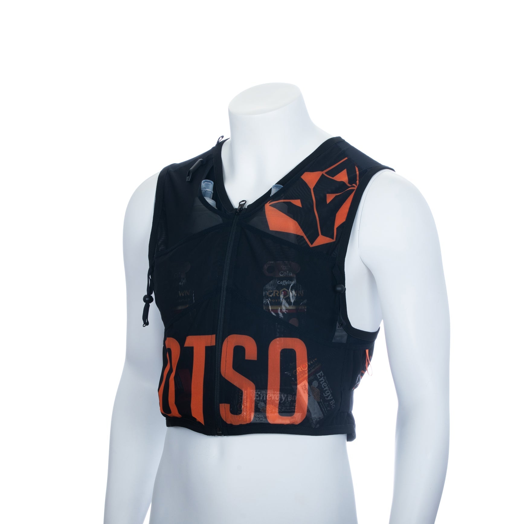 Trail running backpack - Black & Orange
