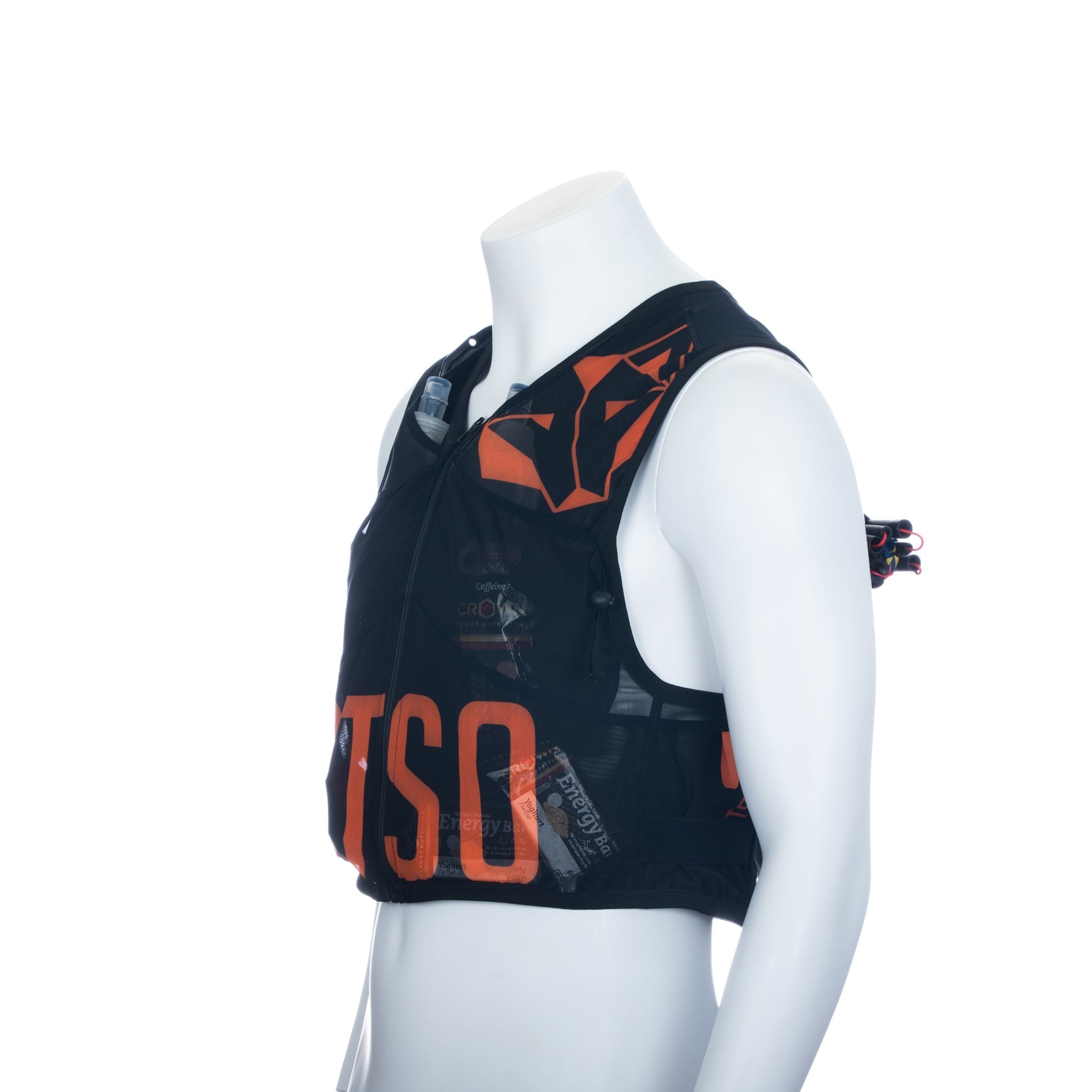 Trail running backpack - Black & Orange