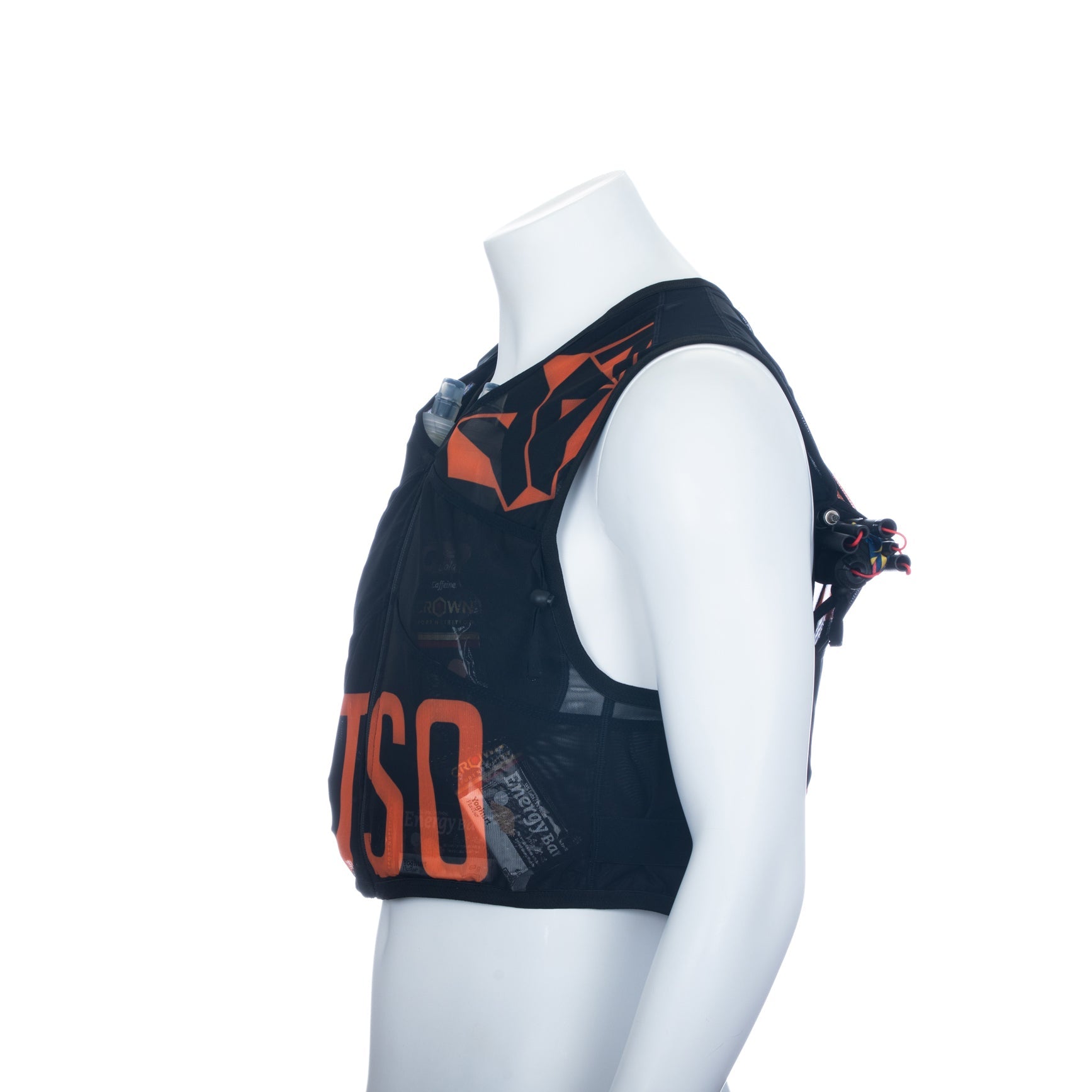 Trail running backpack - Black & Orange